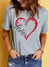 Dam t-shirt i mjukt och skönt material – klassisk rundhalsad tee för mångsidig stil