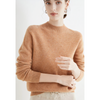 Damerna cashmere tröja lyxig hög hals för avslappnad & kontorsbruk - mysig och elegant stickad för vardagsbruk