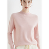 Damerna cashmere tröja lyxig hög hals för avslappnad & kontorsbruk - mysig och elegant stickad för vardagsbruk