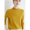 Damerna cashmere tröja lyxig hög hals för avslappnad & kontorsbruk - mysig och elegant stickad för vardagsbruk