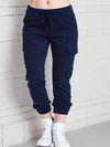 Damerna sweatpants med avslappnad passform och funktionella fickor - vardaglig stil