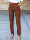 Kvinnors skräddarsydda byxor för elegant kontorsstil - smart-casual design för mångsidiga outfits