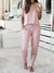 2-delad loungewear set för kvinnor - mjuk och avslappnad passform för avslappnade tillfällen