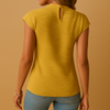 Kvinnors texturerade blus - elegant kontorsmode för avslappnade och semi-formella tillfällen