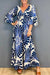 Vintage jumpsuit med blommönster - sofistikerad design med vida ben för kvinnor