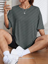 Oversized t-shirt - avslappnad passform för kvinnor