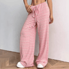 Kvinnors sweatpants - mjuk loungeklädsel med vid ben