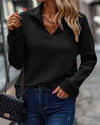 Dams hoodies mjuk ribbad zip-up tröja för avslappnad vardagsstil - stilfull och varm pullover för höst och vår