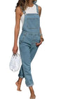 Damdenim overall - stiliga dungarees för avslappnade tillfällen