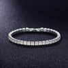 Damarmband med kristaller - elegant i silver och guld, utmärkt för festliga tillfällen