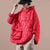 Damens oversized quilted vinterpufferjacka med huva - stiligt isolerat ytterplagg för vardagligt bruk