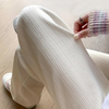 Kvinnors vida ben sweatpants - mjukt stretchtyg för avslappning varje dag