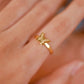 CALMY™ - Anxiety Ring ENG Gold Butterfly 