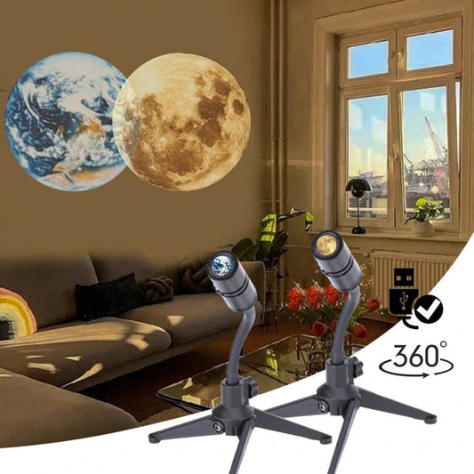 Moon Projection Led Lamp Promax Hardware 