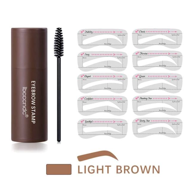 EYEBROW STAMP™ - Easy and Perfect eyebrow in no time! TIKTOK Light Brown 