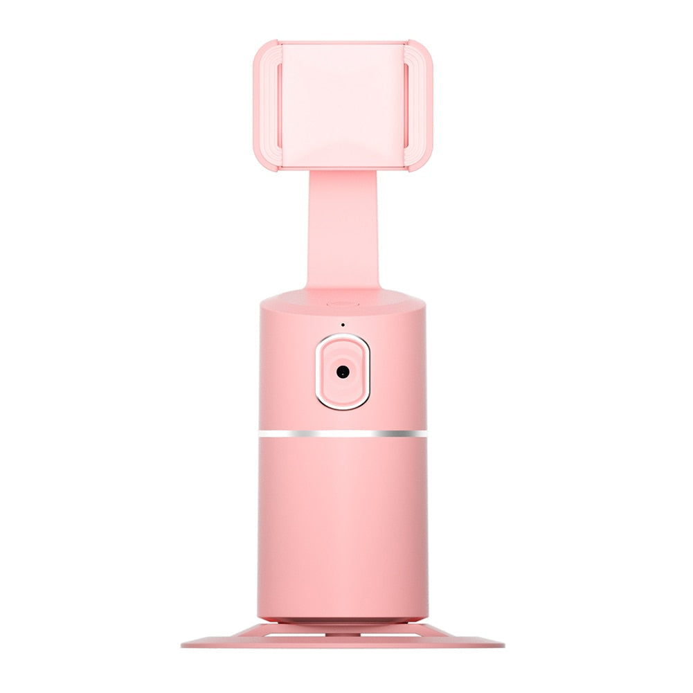 Smart 360 Auto Follow Phone Stand Mobile Phone Stands 3C-Digital World Dropshipping Store Pink 