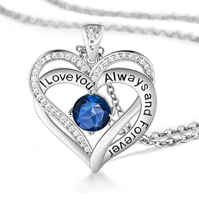 GEMLOVE™ - Birthstone Necklace Jewelry 24 Style 