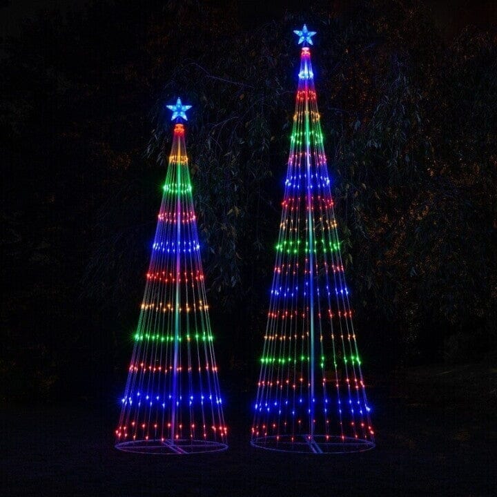 LED Lichtshow Weihnachtsbaum Holiday Benlukas 