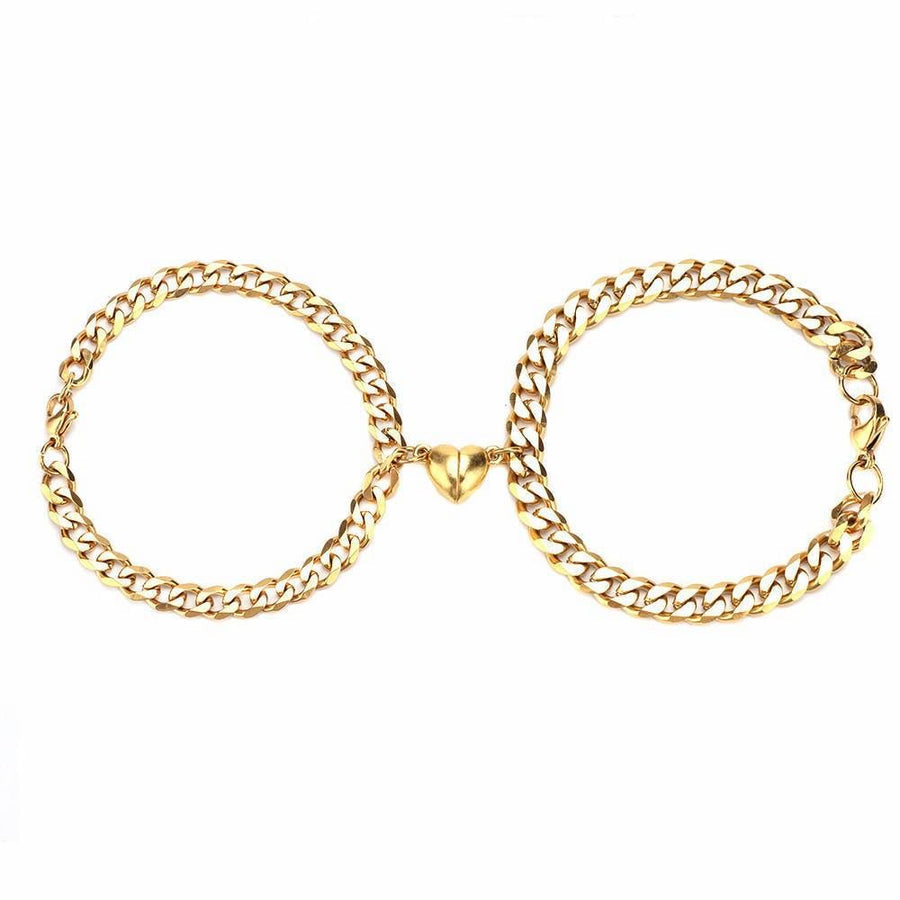 Couple Bracelet Set Coup_lish 24K Gold 