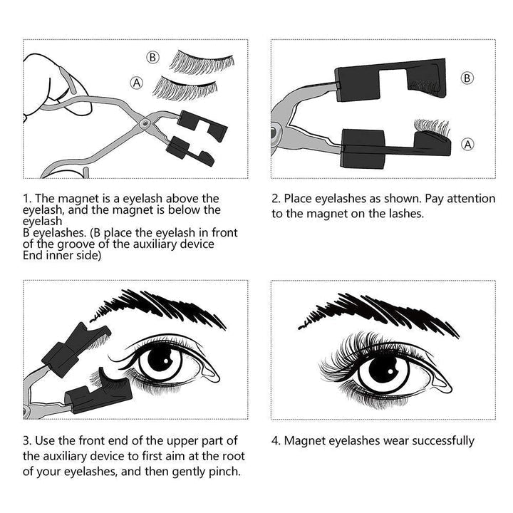 MAGNILASH™ - Magnetiska ögonfransar kit