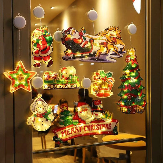 SantaFever™ Weihnachten Fenster Pendelleuchten Holiday La Vie Magique Nederland Set C 50% RABATT 