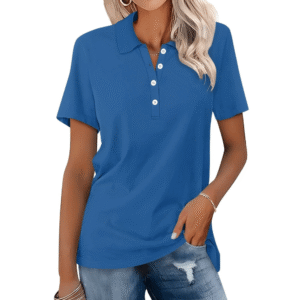 Piké för dam – avslappnad och andningsbar topp med elegant stil